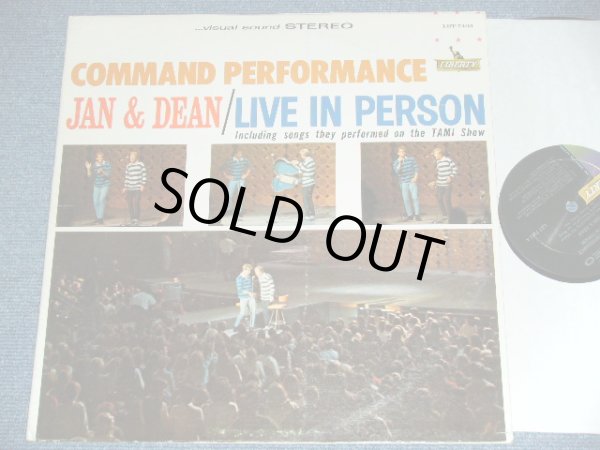 画像1: JAN & DEAN - COMMAND PERFORMANCE : LIVE IN PERSON  ( Ex++ /Ex++ )  / 1965 US ORIGINAL STEREO  LP 