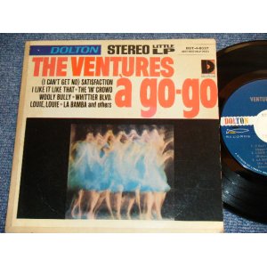 画像: THE VENTURES - A GO-GO ( SILVER PRINT LABEL :  Ex-/Ex++ ) / 1965 US ORIGINAL 7"EP + PICTURE SLEEVE 