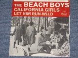 画像: THE BEACH BOYS - CALIFORNIA GIRLS  ( GRAY  LOGO TITLE COVER : STRAIGHT-CUT Cover : MATRIX G4#4/G2 : Ex+/Ex+ ) / 1965 US ORIGINAL 7" SINGLE With PICTURE SLEEVE 