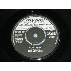 画像: THE VENTURES - BLUE MOON ( VG+++/Ex+ ) / 1961 UK ORIGINAL 7" Single