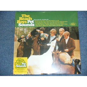 画像: THE BEACH BOYS - PET SOUNDS ( MONO & STEREO )  / 2003 US AMERICA REISSUE "Brand New SEALED" "YELLOW & GREEN Wax Vinyl"  2-LP