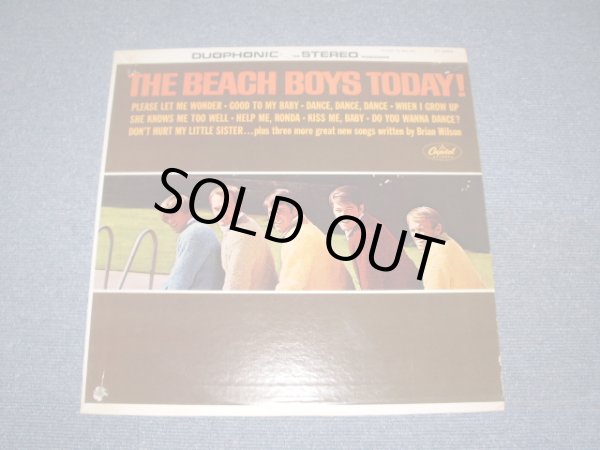 画像1: The BEACH BOYS - THE BEACH BOYS TODAY  ( Ex+/ Ex++ ) / 1965 US ORIGINAL DUOPHONIC STEREO LP
