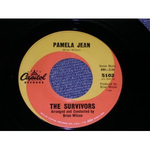 画像: THE SURVIVORS  With BRIAN WILSON of THE BEACH BOYS - PAREMA JEAN  / 1963 US ORIGINAL 7" SINGLE 