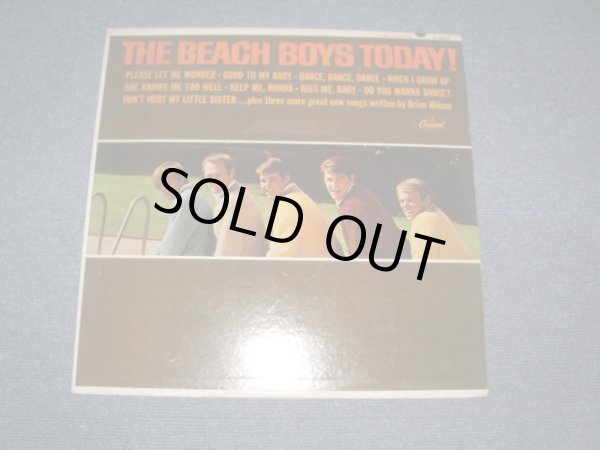 画像1: The BEACH BOYS - THE BEACH BOYS TODAY  ( Ex+,VG+++/Ex+) / 1965 US ORIGINAL MONO LP