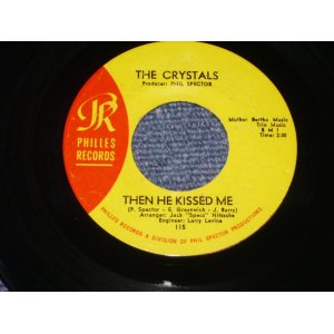 画像: THE CRYSTALS - THEN HE KISSED ME ( Ex+++/Ex+++ ) /  1964 Version US AMERICA  "YELLOW LABEL"  Used 7" SINGLE 