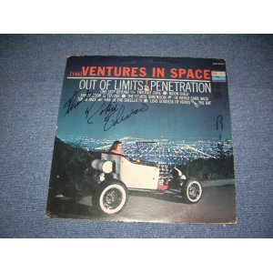 画像: THE VENTURES - IN SPACE ( With  NOKIE'S AUTOGRAPHED SIGNED ; Ex/Ex++ ) / 1964 US ORIGINAL Stereo LP 