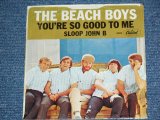 画像: THE BEACH BOYS - SLOOP JOHN B.   ( MATRIX F1 / F1: DIE-CUT PS ) / 1966 US ORIGINAL 7" SINGLE With PICTURE SLEEVE 