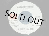 画像: GERRY McGEE ( Of THE VENTURES' LEAD GUITARIST ) - MOONLIGHT SURFAIN' ( MINT-/MINT- )　/ 1965 US ORIGINAL White Label PROMO 7"45's Single