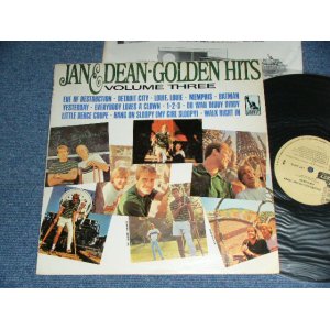 画像: JAN & DEAN -GOLDEN HITS VOL.3 ( Ex+/Ex+++ )  / 1966 US ORIGINAL Promo MONO LP 