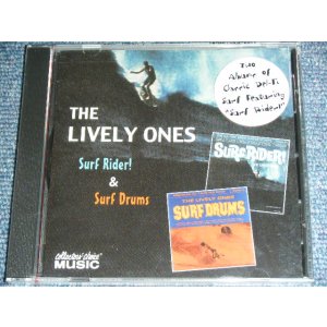 画像: THE LIVELY ONES - SURF RIDER+ SURF DRUMS ( 2 in 1 ) / 2004 US BRAND NEW SEALED CD