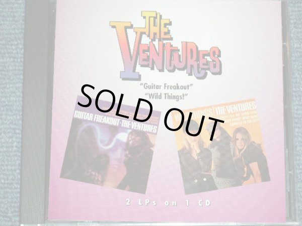画像1: THE VENTURES - GUITAR FREAKOUT + WILD THINGS  ( 2 in 1+ BONUS TRACK ) / 1996 US Used   CD 