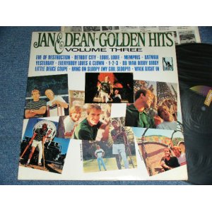 画像: JAN & DEAN -GOLDEN HITS VOL.3 ( Ex/Ex++ )  / 1966 US ORIGINAL MONO LP 