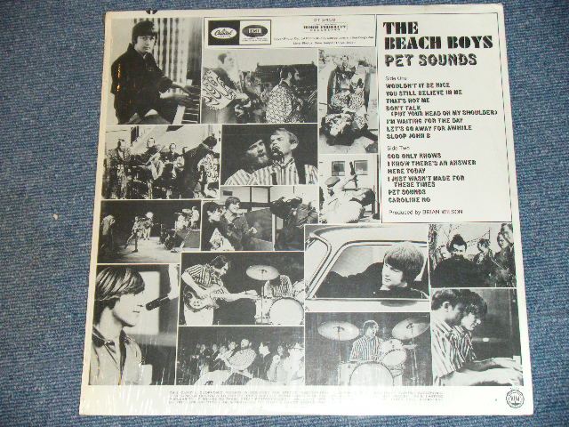 画像: THE BEACH BOYS - PET SOUNDS ( MINT-/MINT-: Matrix # DT-1-2458-A-15 / DT-2-2458-A-15 ) / 1966 US ORIGINAL DUOPHONIC Stereo LP