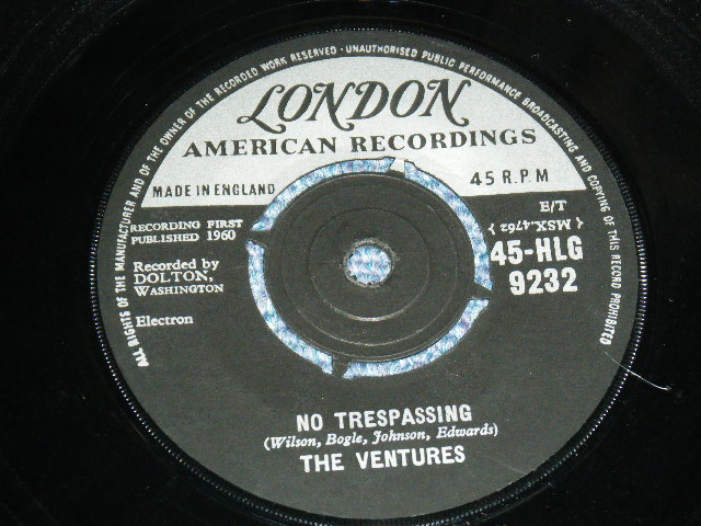 画像: THE VENTURES -PERFIDIA ( Ex+++/Ex+++ ) / 1960 UK ORIGINAL 7" Single