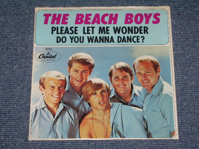 画像: THE BEACH BOYS - DO YOU WANNA DANCE?  ( STRAIGHT-CUT Cover Ex+++/Ex+++ ) / 1965 US ORIGINAL 7" SINGLE With PICTURE SLEEVE 