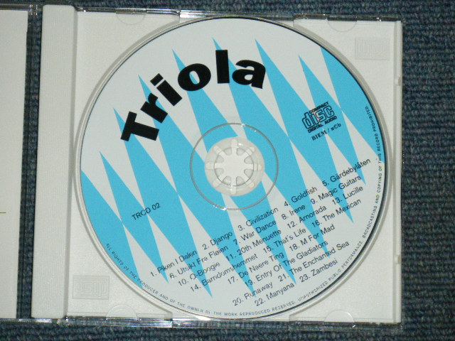 画像: THE QUIVERS - TRIOLA YEARS 1962-64/ 1990 SWEDEN  BRAND NEW CD 