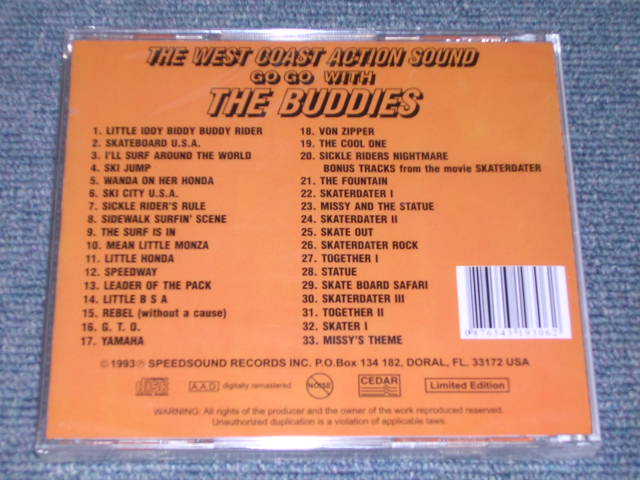 画像: THE BUDDIES ( GARY USHER works )  - GO GO WITH / 1993 US BRAND NEW SEALED CD