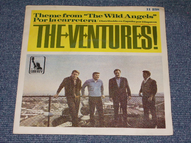 画像1: THE VENTURES - THEME FROM “THE WILD ANGELS"   / 1960s SPAIN  ORIGINAL 7"Single+ PICTURE SLEEVE