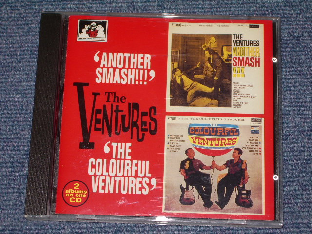 画像1: THE VENTURES - ANOTHER SMASH + THE COLORFUL ( 2 in 1 )/ 1994  UK& EU  USED   CD  MINT-/MINT