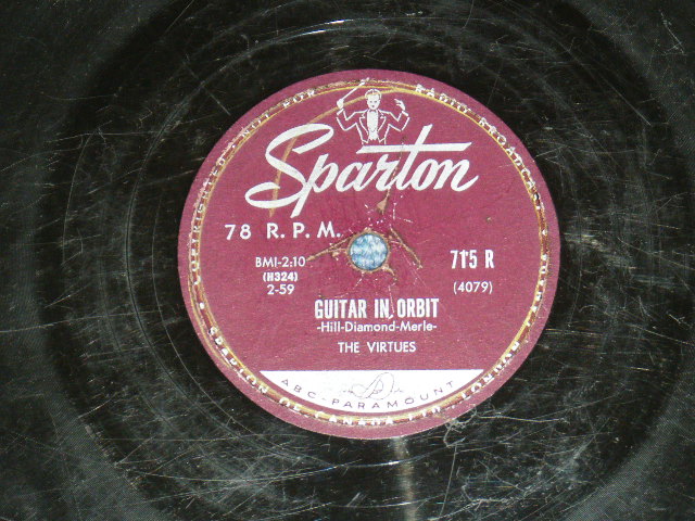 画像: THE VIRTUES - GUITAR BOOGIE SHUFFLE  / 1950s US ORIGINAL 78rpm SP 