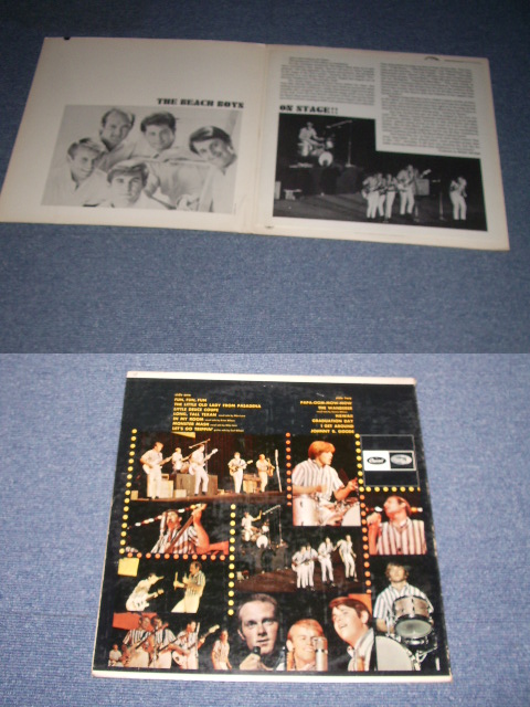 画像: The BEACH BOYS - CONCERT ( MATRIX NUMBER  STAO- 1 & 2 -2198-A-5  Ex+/Ex+++ ) / 1964 US ORIGINAL STEREO LP