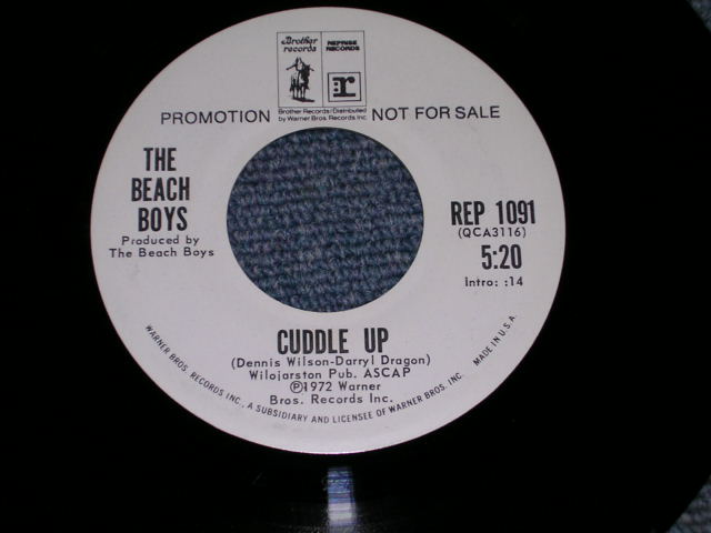 画像: THE BEACH BOYS - YOU NEED A MESS OF HELP TO STAND ALONE / 1972 US ORIGINAL WHITE LABEL PROMO 7" SINGLE 