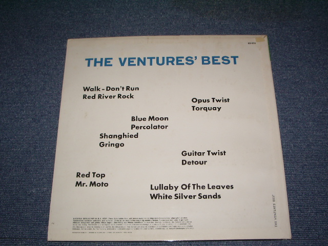 画像: THE VENTURES - THE VENTURES' BEST  / 1960s WEST-GERMANY ORIGINAL Mono LP 