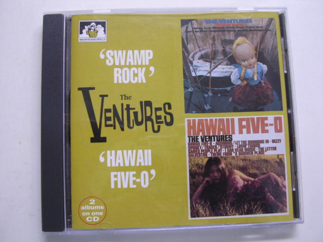 画像1: THE VENTURES - SWAMP ROCK + HAWAII FIVE- O ( 2 in 1 )/ 1997  UK& EU USED  CD 