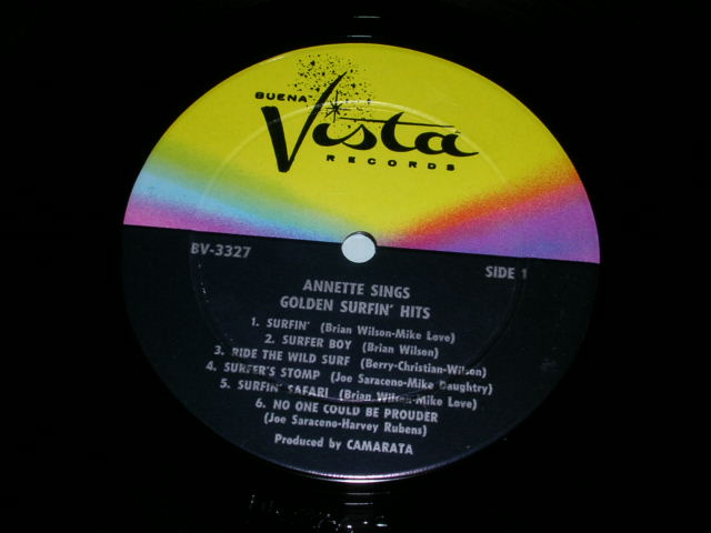 画像: ANNETTE - SINGS GOLDEN SURFIN' HITS   / 1964 US ORIGINAL MONO LP 