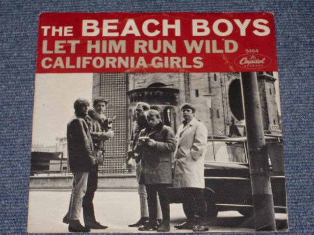 画像: THE BEACH BOYS - CALIFORNIA GIRLS  ( GRAY  LOGO TITLE COVER : STRAIGHT-CUT Cover : MATRIX G2/G4#3 : Ex+,Ex-/VG+++ ) / 1965 US ORIGINAL 7" SINGLE With PICTURE SLEEVE 