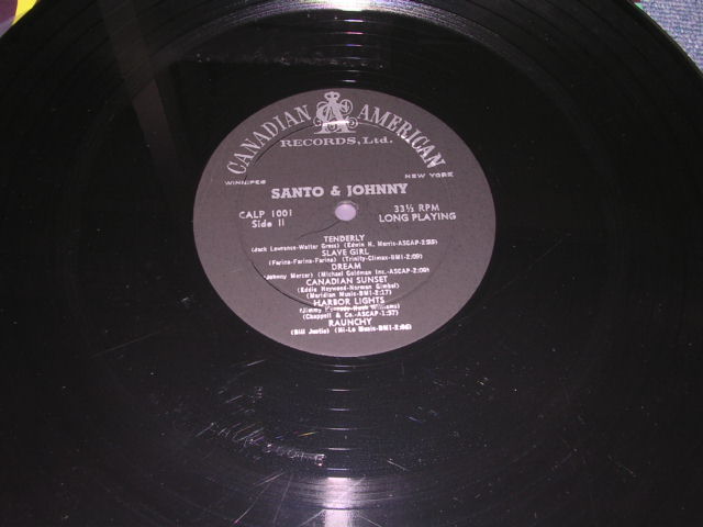 画像: SANTO & JOHNNY - SANTO & JOHNNY ( DEBUT ALBUM included SLEEP WALK ) / 1959 US ORIGINAL MONO LP 