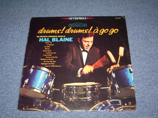 画像1: HAL BLAINE - DRUMS! DRUMS! A GO GO  ( Ex+ / Ex+ ) / 1966 US ORIGINAL Stereo  LP 