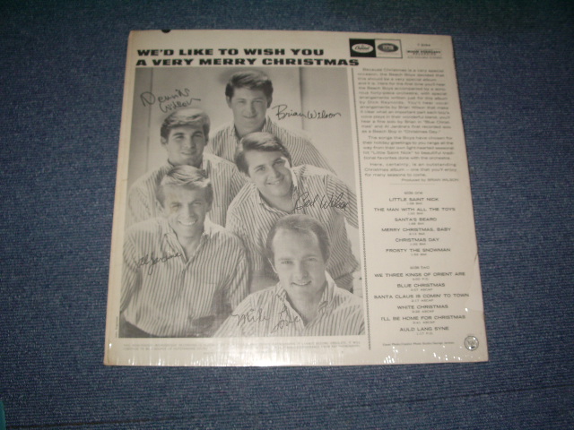 画像: The BEACH BOYS - CHRISTMAS ALBUM  ( Ex+++/MINT- ) / 1964 US ORIGINAL MONO LP