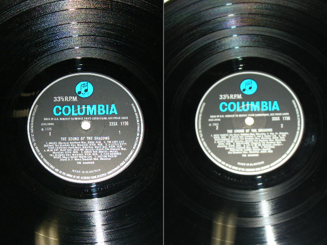 画像: THE SHADOWS - THE SOUND OF THE SHADOWS ( Ex+++/MINT-  ) / 1965 UK ORIGINAL "BLUE Columbia " Label MONO LP 