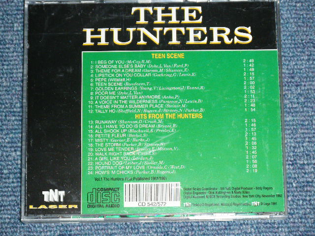 画像: THE HUNTERS - VOL.1 ( TEEN SCENE + HITS FROM THE HUNTERS )  / 1992 US  Brand NEW CD 