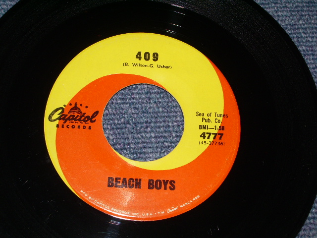 画像: THE BEACH BOYS -  SURFIN' SAFARI  (  NON-GLOSSY PS )/ 1962 US  Original 7"Single  With PICTURE SLEEVE 