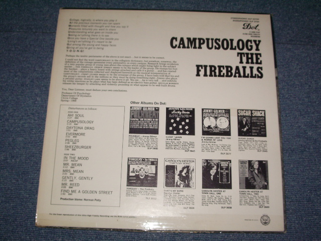 画像: FIREBALLS - CAMPUSOLOGY / 1966 US ORIGINAL MONO  LP