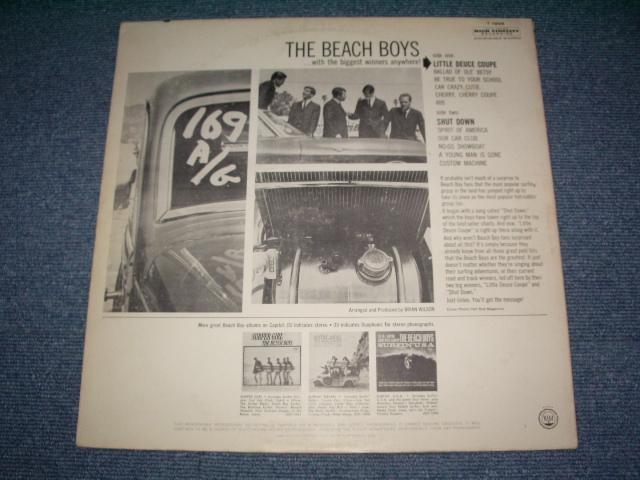 画像: The BEACH BOYS - LITTLE DEUCE COUPE(Matrix #A)T1-1998-G2 A)T2-1998-P1 #2) "Capitol Records Pressing Plant, in Scranton in Pennsylvania"( Ex-/Ex++ ) / 1963 US ORIGINAL MONO LP