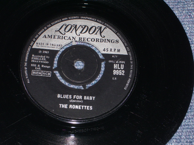 画像: THE RONETTES - BORN TO BE TOGETHER  / 1965 UK ORIGINAL 7" SINGLE With COMPANY SLEEVE  