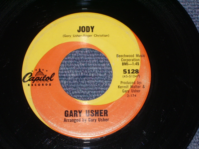 画像: GARY USHER -  THE BEETLE ( Ex++/Ex++ )   / 1964 US ORIGINAL 7" Single 