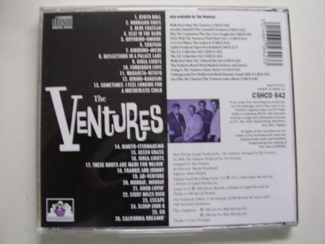 画像: THE VENTURES -  BEST OF POPS SOUND + GO WITH ( 2 in 1 )/ 1996 UK& EU NEW  CD 