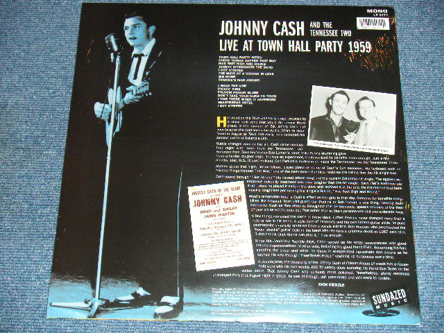 画像: JOHNNY CASH - LIVE AT TOWN HALL PARTY 1959 / 2003 US Sealed 180g HEAVY WEIGHT LP