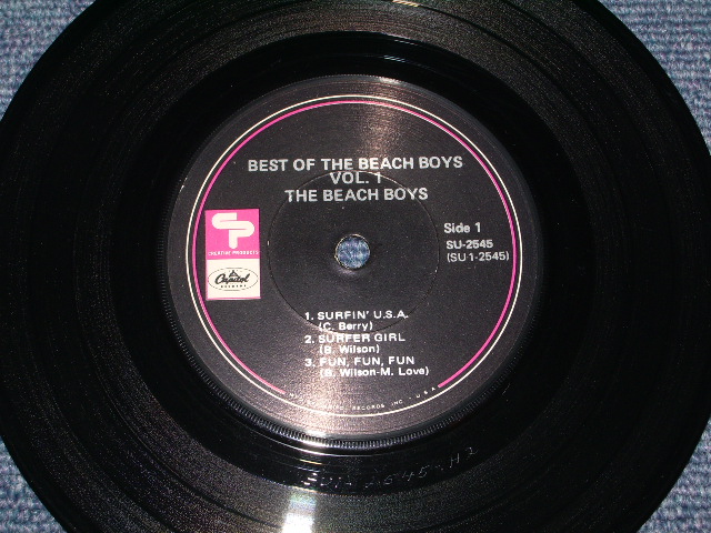 画像: THE BEACH BOYS - BEST OF  THE BEACH BOYS  / 1967 US ORIGINAL 7"33rpm JUKEBOX EP+PS 