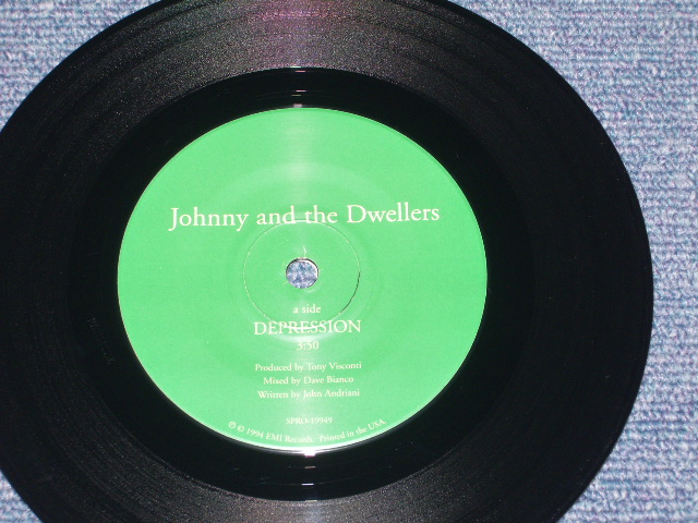 画像: A) JOHNNY AND THE DWELLERS / B) THE VENTURES -  A) DEPRESSION  / B) RUDOLF THE RED-NOSED REINDEE  /1994 US  ORIGINAL?? Promo Only Coupling 7" SINGLE  With PICTURE SLEEVE 