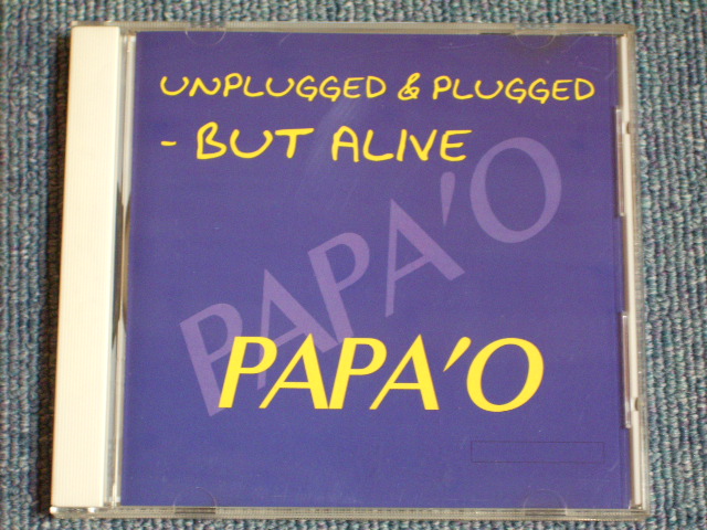 画像1: PAPA'O (THE SPOTNICKS) - UNPLUGGED & PLUGGED-BUTALIVE / 1998  GERMAN Brand New  CD 