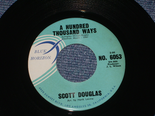 画像1: SCOTT DOUGLAS ( SURPORTED  by THE VENTURES ) - A HUNDRED THOUSAND WAYS( MINT-/MINT- : XOL ) / 1960 US ORIGINAL 7"Single