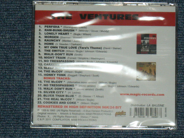 画像: THE VENTURES - PERFIDIA ( FRENCH  60's ORIGINAL ALBUM + BONUS from EP )  / 2011 VERSION FRENCH Regular Package SEALED  CD