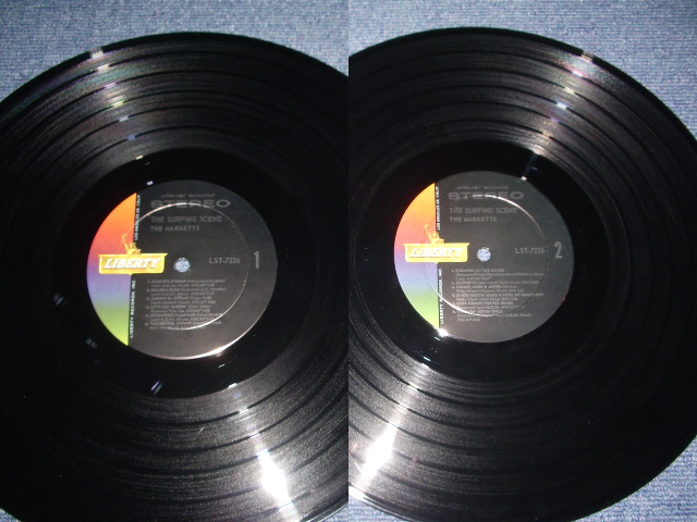 画像: The MARKETTS  - THE SURFING SCENE  ( Ex-,Ex/Ex+++ ) / 1962 US ORIGINAL STEREO  LP