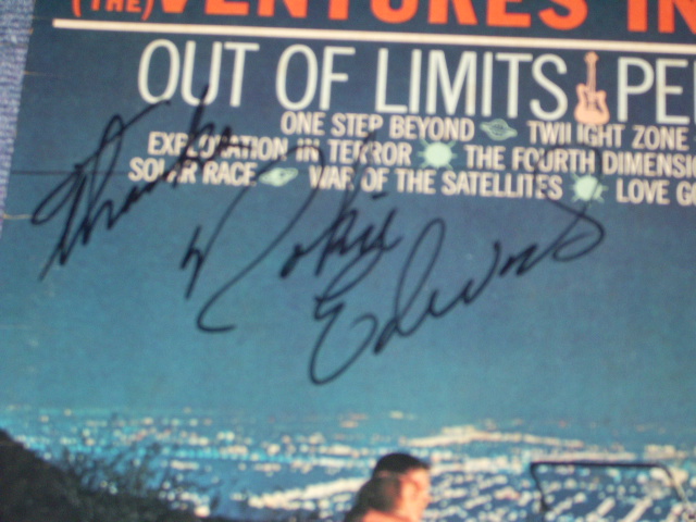 画像: THE VENTURES - IN SPACE ( With  NOKIE'S AUTOGRAPHED SIGNED ; Ex/Ex++ ) / 1964 US ORIGINAL Stereo LP 