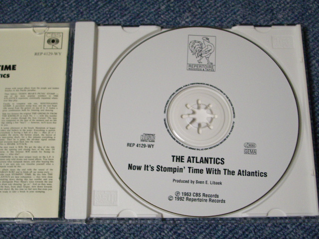 画像: THE ATLANTICS - NOW IT'S STOMPIN' TIME /1992 WEST-GERMANY NEW CD